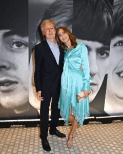 Paul McCartney Instagram - Last night, Paul hosted family and friends at the @nationalportraitgallery in London to celebrate the opening of his new exhibition 'Paul McCartney Photographs 1963-64: Eyes of the Storm' 📷 The exhibition opens to the public tomorrow and runs until 1 October, 2023. Find out more and get tickets via the link in bio. #EyesOfTheStorm