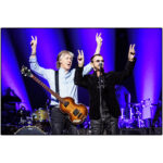 Paul McCartney Instagram - Peace to the world on Ringo's birthday. Same day as my Dad. Two very special men!⁣ Love Paul x
