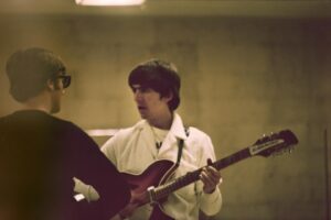 Paul McCartney Instagram - Happy #InternationalPortraitDay! These portraits of John Lennon, George Harrison and Ringo Starr feature in Paul's new exhibition and book #EyesOfTheStorm 📷

Get @nationalportraitgallery exhibition tickets and pick up your copy of '1964: Eyes of the Storm' via the link in bio