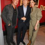 Paul McCartney Instagram - Last night, Paul hosted family and friends at the @nationalportraitgallery in London to celebrate the opening of his new exhibition 'Paul McCartney Photographs 1963-64: Eyes of the Storm' 📷 The exhibition opens to the public tomorrow and runs until 1 October, 2023. Find out more and get tickets via the link in bio. #EyesOfTheStorm