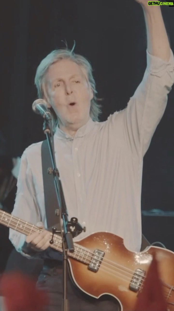 Paul McCartney Instagram - Frome me to you! Here's what happened when Paul and the band warmed up for Glastonbury - by playing a surprise show at the Cheese and Grain in Frome, Somerset 🎸 Read the Glastonbury tour blog at paulmccartney.com (link in bio)