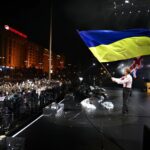 Paul McCartney Instagram - Remembering playing for our friends in Ukraine in Independence Square in 2008 and thinking of them in these difficult times. We send our love and support. 🇺🇦 #StandwithUkraine