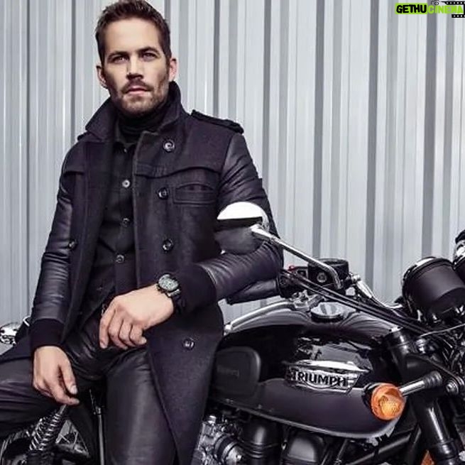 Paul Walker Instagram - #FBF to Paul’s early 2013 shoot with GQ Brazil! 🏍️ #TeamPW