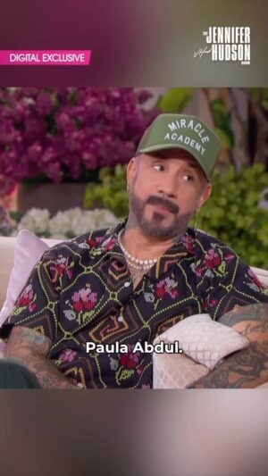 Paula Abdul Instagram - OMG @aj_mclean 😱💕 You are just the SWEETEST!!! I think I might be the president of YOUR fan club after seeing this clip from the @jenniferhudsonshow 🥰 Made my day!!! 💋 XoP