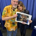 Paula Abdul Instagram - The best part of @ricomicconofficial was getting to meet so many of you!💋 I’m still thinking about the “All I care about is Paula Abdul…and maybe like 3 people and pizza” shirt 😂 AND I can’t believe I got to meet one of the original illustrators of SKAT KAT! A surreal moment!!