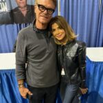 Paula Abdul Instagram - The best part of @ricomicconofficial was getting to meet so many of you!💋 I’m still thinking about the “All I care about is Paula Abdul…and maybe like 3 people and pizza” shirt 😂 AND I can’t believe I got to meet one of the original illustrators of SKAT KAT! A surreal moment!!