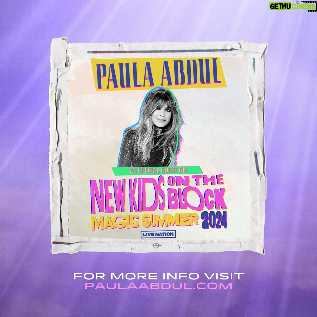 Paula Abdul Instagram - Let’s make some magic 🪄 My VIP packages for the #MagicSummerTour are available NOW at the link in my bio! 💃✨