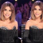Paula Abdul Instagram - I’m SO honored to have been back in the ballroom guest judging for #MusicVideoNight! #DWTS 🪩💃🏻🎥⭐️ I was so impressed by the extraordinary performances. Everyone truly left it all on the ballroom floor and paid tribute to so many iconic videos and original choreography. Thank you @dancingwiththestars, @abcnetwork, @disneyplus and all of the judges 😘💋 Dress by @michaelcostello