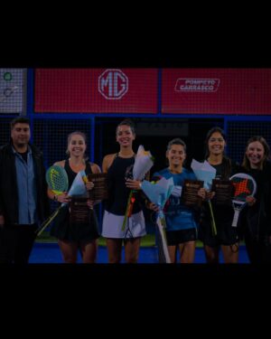 Paula Bolatti Instagram - Partido de exhibición @clubpadelmelipilla