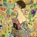Paula Stephânia Instagram - A Dama com Leque, de Gustav Klimt foi leiloado ontem a um valor recorde na Europa (74 milhões de Euros) e será que eu vou ter um RECORDE de ❤️❤️❤️nessa minha versão live action dele? Kkkkk