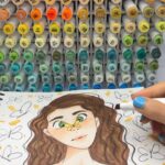 Paula Stephânia Instagram - Seeeempre quis testar essas canetas a base de álcool, e num é que apaixonei?! 🎨😍 @ohuhuart #Ohuhu #Ohuhumarkers #Ohuhucommunity