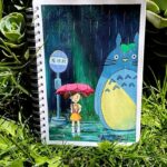 Paula Stephânia Instagram - Desenhando minha cena favorita de Totoro com minha paleta nova de tinta guache!