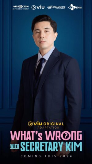 Paulo Avelino Instagram - Get ready with Paulo Avelino as Vice-Chairman! Watch out for ABS-CBN and Viu's collaboration as they bring you the #ViuOriginalAdaptation "What's Wrong With Secretary Kim." To be produced by Dreamscape Entertainment, the highly-anticipated rom-com series is coming this 2024!

#ABSCBNxViuxDreamscape  #GetReadyWithPau #ViceChairmanPH
