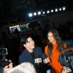 Paulo Avelino Instagram - Love or Career? ❤️ #Elevator A fun media con with @pauavelino and director @philipking.rein ❣️ Meet Jared and Bettina, 2 overseas workers trying to achieve their dreams, meeting each other in a crossroad, making them realise and choose what matters the most to them in life #Elevator will premiere in cinemas on April 24 nationwide!