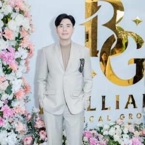 Paulo Avelino Instagram - @pauavelino is Brilliant! 💎

Visit @brilliantmedicalgroup at📍Biz Terreno, 38 Scout Torillo, cor. Scout Rallos St., Sacred Heart, Quezon City. ♥️

Who would have thought that someday, mapapabilang ako sa ganitong industry with the group of Doctors. 🙌🏻

At syempre, proud akong i-announce na satin na si Paulo Avelino! #PauloIsBrilliant 🫡

#BrilliantSkinEssentials #PINAKAMAKINANG