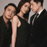 Paulo Avelino Instagram - As Juliana, Alex, and Victor, actors #KimChiu, #JMDeGuzman, and #PauloAvelino explore the complexities of deception in the world of #Linlang. Now in its current television airing, the series grips us further into the story with more motives, schemes, and scenes from the characters. In an exclusive feature with MEGA Entertainment, the lead stars reveal their experience of spinning lies through their roles, while also finding truths about themselves in their anticipated primetime comeback. Read the story at the link in bio. Photography by @kieranpunay, creative direction by @miacastrooo, art direction by @ae.of.quantum, fashion, beauty, and grooming direction by @chlaryne, styling by @adrianneconcept (Kim); @mrdavidmilan (Paulo and JM), hair by @hairstyledbymjrone (Kim); @jetttorrevillas (Paulo and JM), makeup by @jakegalvez, grooming by @jetttorrevillas, sittings editors @miacastrooo and @_peachesgarcia, written by @chlaryne, MEGA Entertainment, February 2024. Special thanks to @dreamscapeph and @starmagicphils
