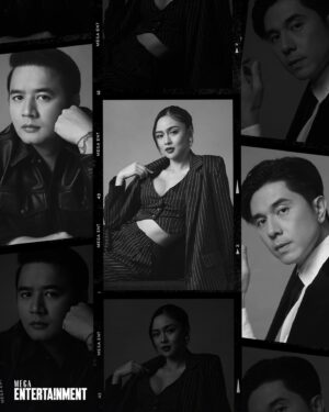 Paulo Avelino Instagram - As Juliana, Alex, and Victor, actors #KimChiu, #JMDeGuzman, and #PauloAvelino explore the complexities of deception in the world of #Linlang. Now in its current television airing, the series grips us further into the story with more motives, schemes, and scenes from the characters. 

In an exclusive feature with MEGA Entertainment, the lead stars reveal their experience of spinning lies through their roles, while also finding truths about themselves in their anticipated primetime comeback.

Read the story at the link in bio. 

Photography by @kieranpunay, creative direction by @miacastrooo, art direction by @ae.of.quantum, fashion, beauty, and grooming direction by @chlaryne, styling by @adrianneconcept (Kim); @mrdavidmilan (Paulo and JM), hair by @hairstyledbymjrone (Kim); @jetttorrevillas (Paulo and JM), makeup by @jakegalvez, grooming by @jetttorrevillas, sittings editors @miacastrooo and @_peachesgarcia, written by @chlaryne, MEGA Entertainment, February 2024. 

Special thanks to @dreamscapeph and @starmagicphils