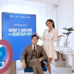 Paulo Avelino Instagram - Boss BMC and Secretary Kim tiktoker era!!!🫶🏻😅 More #BTS moments on #ViuOriginalAdaptation of #whatswrongwithsecretarykimph on the @viuphilippines IG page! Download the VIU app now to watch the PH adaptation of #WhatsWrongWithSecretaryKim 💛 Dropping 3 episodes weekly Mon-Wed 12mn 💛 Episodes 1-14 now streaming 💛 For those in America and Canada #wwwskph is also available on IWANT TFC 💜 Maraming Salamat Po!😉