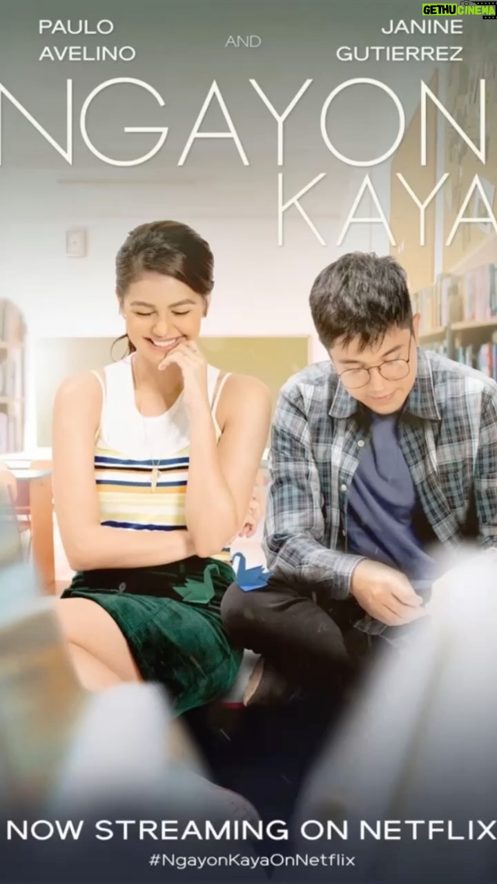 Paulo Avelino Instagram - Ngayon Kaya is now streaming on Netflix.