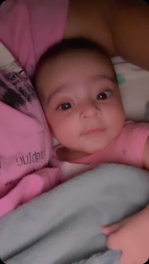 Pearle Maaney Instagram - This is probably the most beautiful thing about being a mother…. ❤️ you have a full time snuggle buddy 🥰