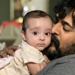Pearle Maaney Instagram – @nitara_srinish : When Daddy’s Nose is the most comfy cushion 😋😋
.
Life Update : I shifted to my parents place almost 6 months back and it’s only now that I’ve found time and energy to slowly shift back to our old flat. the thought of moving back with a 3 year old toddler and a 4 month old infant might be fun but I’m yet to explore how the new dynamics of our family is going to be like. I’m sure Srini and I WILL have a great time figuring this out. Meanwhile I also think this is a very common thing in most families hence I’m planning to Vlog about my experience after shifting back to the flat… how I manage my time for the babies, work , personal life and most importantly my time with the love of my life @srinish_aravind because when our relationship is strong the rest is all assured. So yea! Let me know what all you would like me to talk about in my upcoming vlogs… I would definitely consider them. Also if you haven’t subscribed to our YouTube channel make sure you do to stay updated on our simple life ❤️ let’s connect, share and learn together 🥰