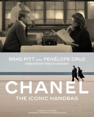 Penélope Cruz Instagram - I love this new campaign so much! @chanelofficial  @inezandvinoodh  #bradpitt @virginieviard #claudelelouch #theiconicbag #amanandawomanfilm
