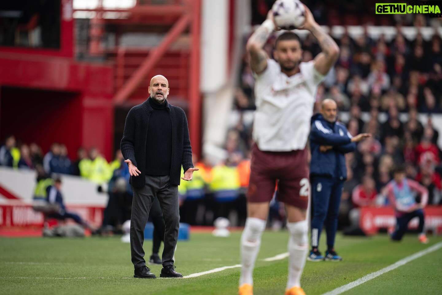 Pep Guardiola Instagram - #premierleague (34) @officialnffc 0-2 @mancity #nfomci #mancity