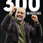 Pep Guardiola Instagram – 300 not out for Pep Guardiola 🫡