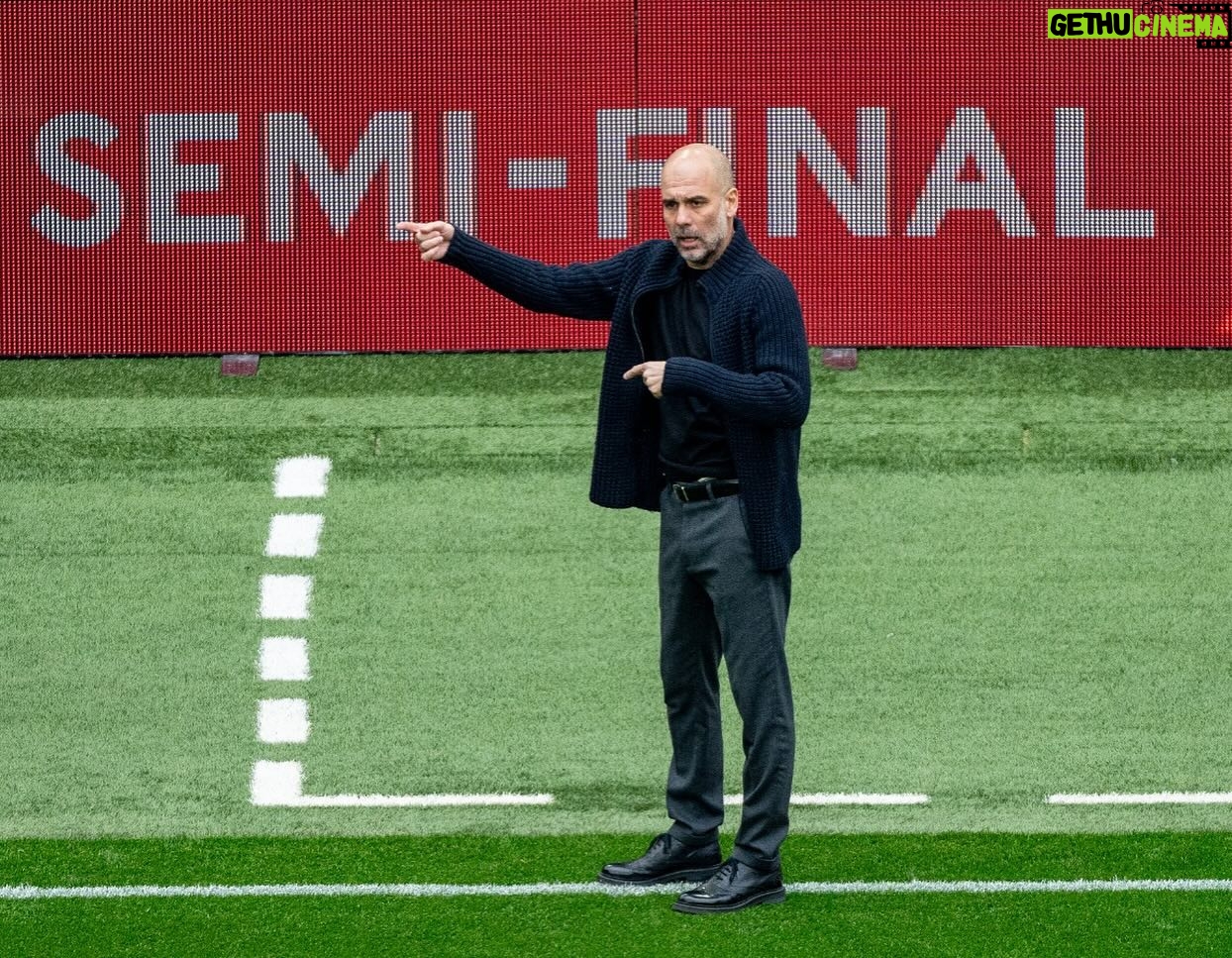 Pep Guardiola Instagram - #facup semi-finals @chelseafc 0-1 @mancity #mancity