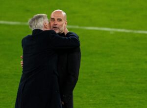 Pep Guardiola Instagram - #championsleague quarter-finals 2nd leg
@mancity 1-1 @realmadrid (4-4 on aggregate, 3-4 pen.)
#ucl #mancity
