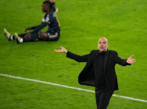Pep Guardiola Instagram - #championsleague quarter-finals 2nd leg
@mancity 1-1 @realmadrid (4-4 on aggregate, 3-4 pen.)
#ucl #mancity