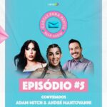 Pepita Instagram - O quinto episódio do #CartasParaPepita já está no ar! Nosso tema da vez foi autoestima e rolou um pingue pongue com meus convidados @adammitch e @andremantovanni.