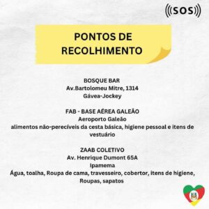 Pepita Instagram - O Rio Grande do Sul precisa de todos nós! Esse momento é de unirmos forças para ajudarmos a população do RS, os animais e cada município afetado por essa tragédia.

Ajude da forma que você puder, seja em doação em dinheiro, em doação de itens, em doação do seu tempo como um voluntário ou simplesmente compartilhando informações reais sobre o que está acontecendo.

Neste post, deixei o PIX de instituições confiáveis e locais que estão recebendo doações! Vamos juntos nessa corrente do bem! #SOSRIOGRANDEDOSUL