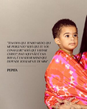 Pepita Instagram - "Uma das virtudes do ser humano é a paciência e o conselho que dou para todas as meninas iguais a mim é: nunca desista de nada na sua vida", diz @pepita, nossa capa de Dia das Mães. Muito além desse conselho valioso, a artista tem muito a ensinar e, generosa, está disposta a ser exemplo e a abrir todas as portas que historicamente lhe foram negadas.

Uma dessas é a maternidade! Como tudo que se propõe, ao ser mãe, Pepita mostra a todos nós o poder da resiliência e da determinação. Em uma entrevista profunda e muito sincera, ela conta ao nosso @phynocomph_ os desafios de criar Lucca sendo uma mulher trans, sem ampla rede de apoio e dentro de uma vida real, mas com alegria, determinação e muito, mas muito amor. Leia no link da bio!

Texto e produção executiva: @phynocomph_
Fotografia: @rhaiffe
Styling: @miguelcuenca
Beleza: @williamcruzes
Vídeo: @luizanobrega para @twz____
Assistência de fotografia: @natimitie e @jozzuuphoto
Produção de moda: wll.uil
Assistência de vídeo: @tiagozani
Retoque: @vwretouch/ @victorwagnerr
Catering: @samir.amis