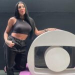 Pepita Instagram - Ontem foi um dia muito especial, fui convidada pela familia da @tvglobo para uma visita nesse casa linda e falar com o time esportivo do @ge.esporte sobre as Olimpíadas. Foi uma delícia, ver tanta mulher poderosa no meio desse time. Obrigada time da Globo pelo convite. ❤️