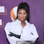 Peppermint Instagram – The @suffsmusical  purple carpet…. 
Feeling my black Cat fantasy 💛💜🤍
