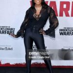 Peppermint Instagram – Black carpet madness. #UngentlemanlyWarfare 
Ladylike loveliness