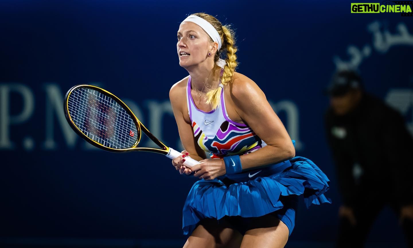 Petra Kvitová Instagram - Goodbye Dubai, always a pleasure to be here. Now some time at home to rest before we go again in Indian Wells! 💪❤️