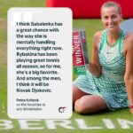 Petra Kvitová Instagram - Wimbledon may be @petra.kvitova's favorite tournament, but she has others in mind as favorites to win this year. 🏆 Read our exclusive interview with the two-time champion at the All-England Club – the link is in the bio! 🔗
