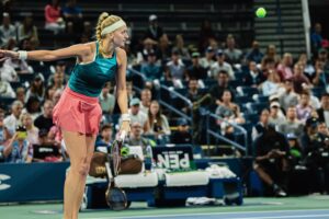 Petra Kvitová Instagram - First round win at a Slam, never easy, never taken for granted, *always* feels so good 🙏🗽

@usopen | 📸 @sbermatov