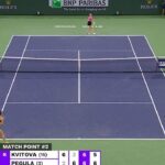 Petra Kvitová Instagram – That fourth match point save 😳

INCREDIBLE fighting spirit from @petra.kvitova 🙌

Through to the last eight in #TennisParadise!