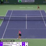 Petra Kvitová Instagram – That fourth match point save 😳

INCREDIBLE fighting spirit from @petra.kvitova 🙌

Through to the last eight in #TennisParadise!