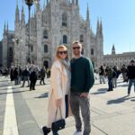 Petra Kvitová Instagram – Warming up for the @slaviapraha game with some sightseeing in beautiful Milano ❤️🇮🇹
