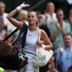 Petra Kvitová Instagram - Oh Wimbledon, it always hurts so much to lose here, but I will never stop loving the challenge of playing on grass and the incomparable feeling of competing on Centre Court. I’m disappointed that I couldn’t find a way to raise my level yesterday but all credit to Ons, a fantastic player and person. Now time for some rest and relaxation before hitting the hard courts 🙏
