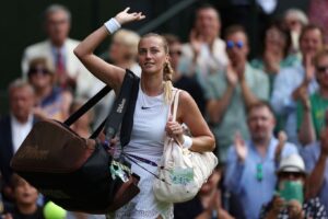 Petra Kvitová Instagram - Oh Wimbledon, it always hurts so much to lose here, but I will never stop loving the challenge of playing on grass and the incomparable feeling of competing on Centre Court. I’m disappointed that I couldn’t find a way to raise my level yesterday but all credit to Ons, a fantastic player and person. Now time for some rest and relaxation before hitting the hard courts 🙏
