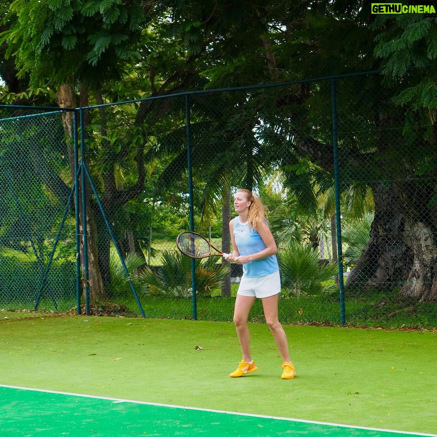 Petra Kvitová Instagram - Petra Kvitová Tennis Clinic at Shangri-La Le Touessrok, Mauritius 🎾 Sun, fun, and world-class tennis tips shared with Guests.✨ #TennisVibes #MyShangriLa #FindYourShangriLa #ShangriLaMauritius