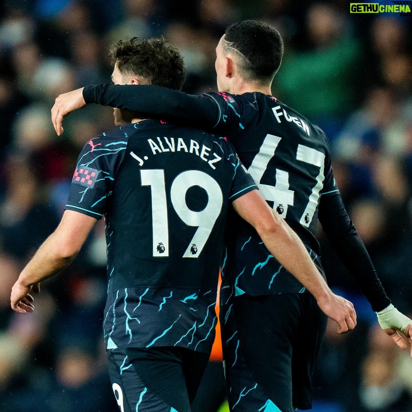 Phil Foden Instagram - Big win in Brighton 👊🏻 Come on the boyssss! 🔵