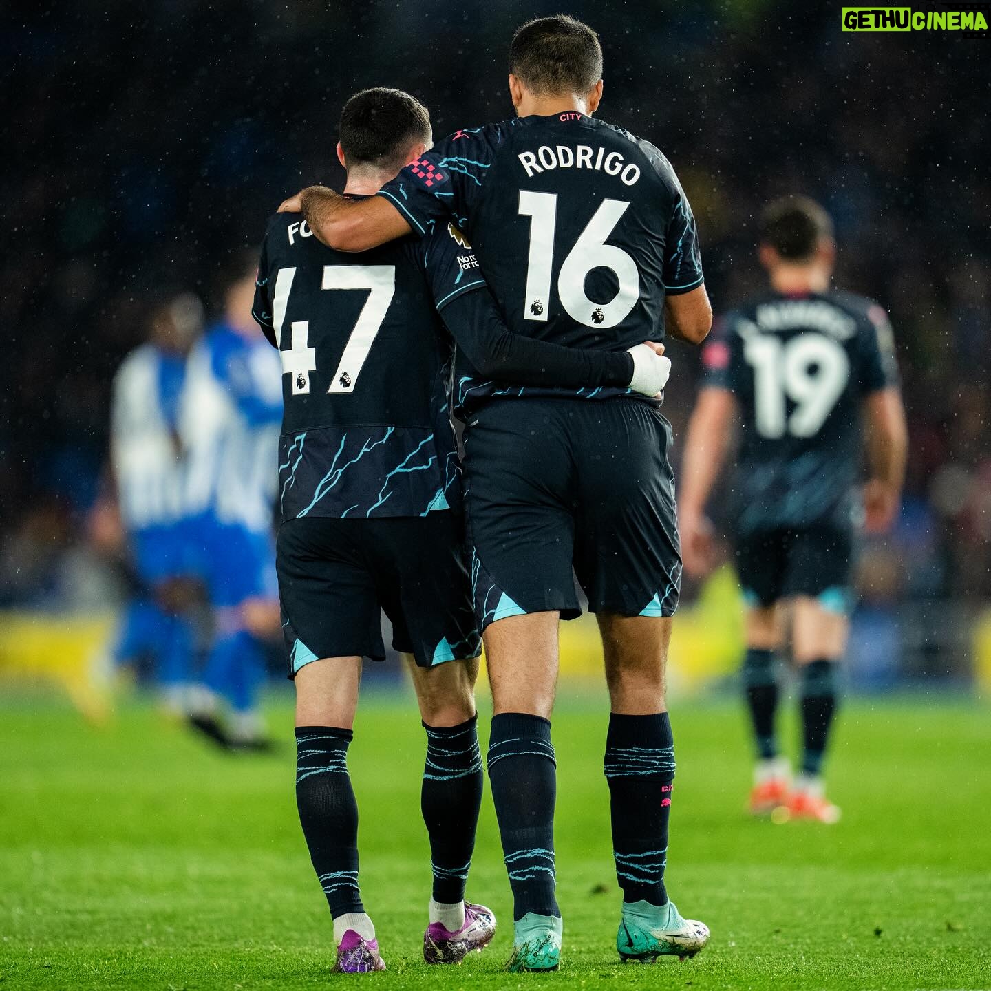 Phil Foden Instagram - Big win in Brighton 👊🏻 Come on the boyssss! 🔵