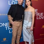 Phillipa Soo Instagram - Thank you for such a special premiere❤️💙@bibhumohapatra and @vhernier . Styled @cristinaehrlich HMU @seijinyc @miajonesmua . #onetruelovesmovie Photo Credit: Marc Kallweit