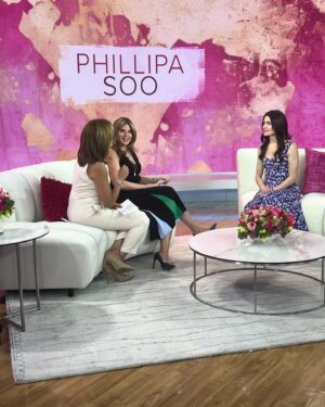 Phillipa Soo Instagram - Bit of a morning yesterday….Maris and I are thrilled to have shared a bit about our children’s book #PiperChenSings yesterday. Thank you @cbsmornings @hodaandjenna @newyorklivetv for having us!

Piper Chen Sings is on sale TODAY where all books are sold 🦋🩵🦋
@marispasqualedoran @qinillustrations @randomhousekids @randomhousestudio